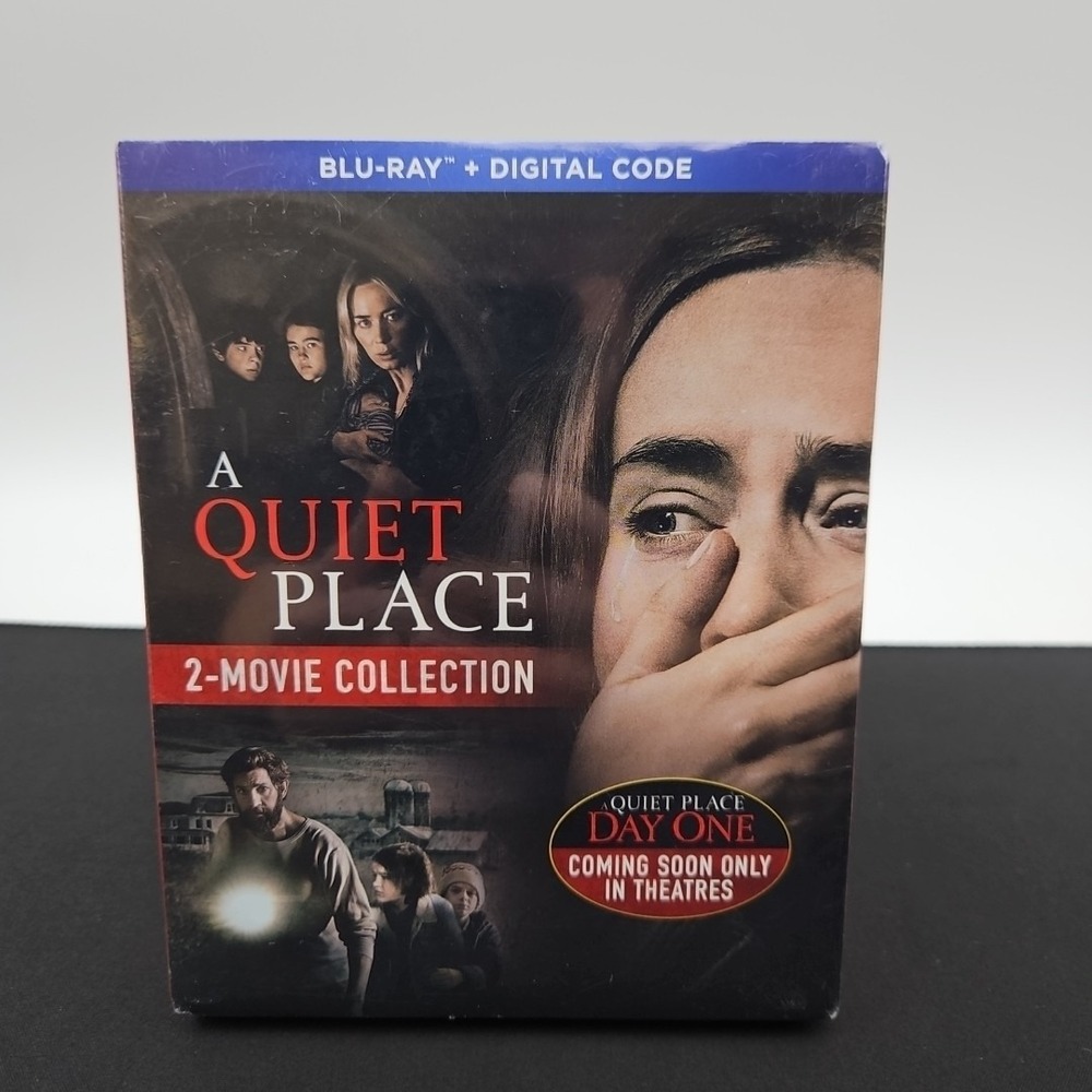 A Quiet Place: 2-Movie Collection (Blu-ray, 2020) Slipcover‎ New